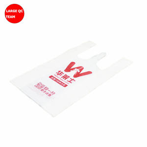 <span class=keywords><strong>Bolsa</strong></span> Ecológica de T-Shirt, Plástico Biodegradable para Promoción y Exhibición en Supermercados - Product Image 2
