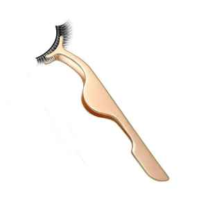 Pinzas profesionales de acero inoxidable para cejas, punta suave, aplicación de pestañas postizas individuales, herramientas de extensión de pestañas, peine - Product Image 3