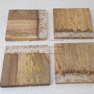 Affordable Best Selling Christmas Drink Round & Square Wooden & Resin <b>Slate</b> Best <b>Coaster</b> for Drink Tea Coffee From SCI - Product Image 3