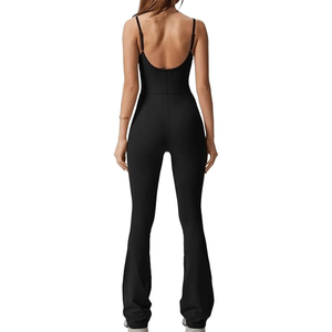 Combinaisons décontractées pour femmes de fabrication professionnelle OEM Meilleures ventes Contrôle du ventre à motif d'impression solide Été de haute qualité à bas prix - Product Image 2