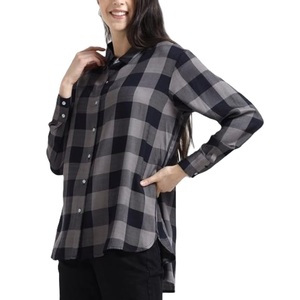 Camisa Casual de Algodón 100% de Alta Calidad para Mujer, con Estampado Personalizado, Bordado, Logotipo OEM, Tejido de Punto Largo, Ajustada, para Verano - Product Image 4