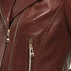 Chaqueta de Invierno Clásica para Mujer 2024, Piel de Oveja de Alta Calidad, Repujada, Cortavientos, Calefactable, Transpirable, de Secado Rápido, Diseño Sólido, Informal - Product Image 5