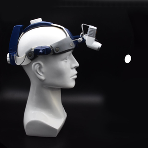 Loupe Gigi Ergonomis Populer Baru dengan Headgear 4X 5X 6X, Pembesar Binokular Ergo dengan Lampu LED, Sumber Daya Listrik Nirkabel - Product Image 3