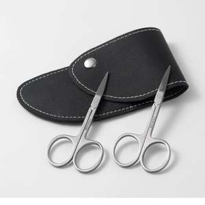 Style Ciseaux à ongles à cuticules de haute qualité Ciseaux à ongles à lame incurvée en acier inoxydable Logo personnalisé - Product Image 1