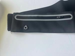 Ceinture de sport réglable, légère, imperméable et respirante en polyester/nylon avec poche zippée pour articles essentiels – OEM/ODM - Product Image 2