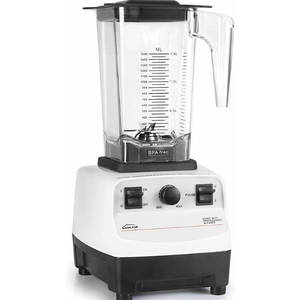 Mixeur Électrique Professionnel Blanc Prêt à Expédier - Capacité 2.6-3.0L, Vitesse Variable, Contrôle Tactile, Boîtier en Plastique - Product Image 2