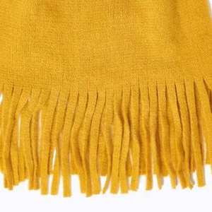 Dernières écharpes longues en tricot d'hiver de haute qualité, fabriquées sur mesure, élégantes, unisexes, mode, douces, chaudes, 100% acrylique, écologiques - Product Image 4