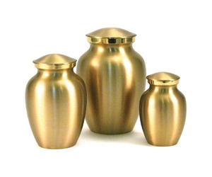 Modern Handmade Cross Adult Cremation Urn for Human Ashes - Product Image 1