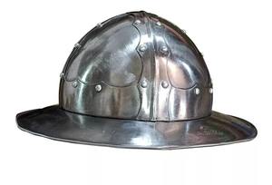 Casque de chevalier médiéval antique en acier doux, prêt pour le combat, pour les événements de reconstitution historique, le cosplay, la décoration de la maison et du bureau - Product Image 3