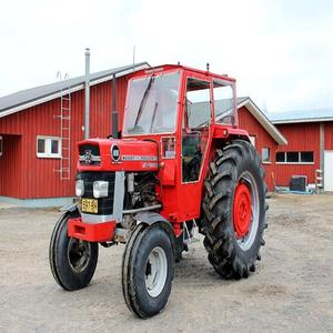 Achetez le tracteur Massey Ferguson 188, 60 CV, 4 roues motrices, boîte de vitesses à engrenages, pompe, machine agricole de qualité supérieure, moteur puissant, rapide - Product Image 1