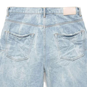 Fabricante de Pakistán, Pantalones Cortos de Mezclilla para Hombre, Servicio OEM, MOQ Bajo, Diseño Personalizado, Pantalones Cortos de Mezclilla de Buena Calidad - Product Image 6