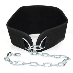 GAF Custom Neoprene EVA Waist Dip Belt Gym Dip Belt for Weightlifting Weight Lifting Dip Belt With Chain - Product Image 4