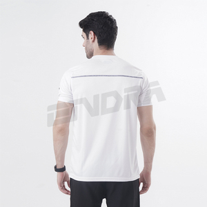 Usine directe T-shirt de sérigraphie imprimé personnalisé pour hommes 60% coton 40% T-shirt graphique en polyester - Product Image 4