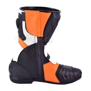 รองเท้าขี่มอเตอร์ไซค์หนังกันน้ำ ระบายอากาศได้ดี สำหรับทุกเพศ ราคาโรงงาน คุณภาพสูง ดีไซน์ยอดเยี่ยม ปี 2025 สำหรับขายออนไลน์ - Product Image 4