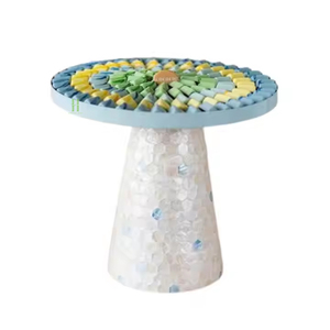 ขาตั้งเค้กสไตล์โบฮีเมียนฝังมุกแม่มุกเป็นมิตรกับสิ่งแวดล้อมสำหรับ2025รอมฎอนวันหยุดขายส่งโรงงานจากเวียดนาม - Product Image 1