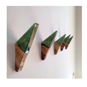 Wooden Wall Mounted <b>Hooks</b> for Hanging <b>Coat</b> Towel Hat Bag Robe Jacket-Multi-Purpose Hanger for Kitchen or Jewelry <b>Storage</b> - Product Image 6