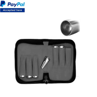 Kit d'élargissement des clous d'oreille 16 pièces en acier inoxydable 316L, dilatateurs pour piercing, écarteurs de tunnel, bijoux de corps SIGAL