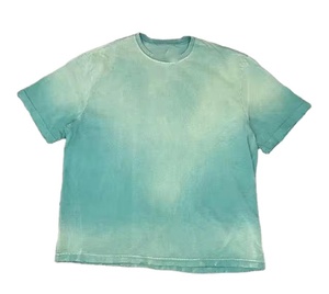 Camiseta Unisex con Estampado Personalizado, Estilo Streetwear, Lavado Ácido, 200 Gramos, Algodón Liso de Calidad, Holgada, Estilo Vintage, 2026 - Product Image 1