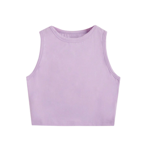 Loose Knitted Tank <b>Top</b> Women 100% Cotton Eco-Friendly Lightweight Breathable <b>Feathers</b> Embellished Streetwear OEM Manufacturer - Product Image 1