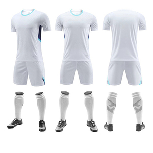 Kit de football personnalisé respirant pour les jeunes Teamwear Uniforme de football Impression par sublimation 100% Maillot de football en polyester Prix d'usine - Product Image 1