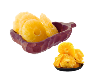 FABRICATION DU VIETNAM FOURNITURE Délicieuses tranches d'anneau d'ananas séchés sains 1kg - Product Image 4