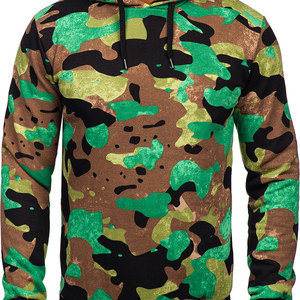 เสื้อฮู้ดสำหรับผู้ชายผ้าโพลีเอสเตอร์หนาแบบกำหนดเองได้100% - Product Image 3