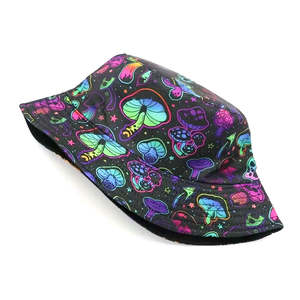 Meilleures ventes, MOQ faible, chapeaux seau décontractés de couleur personnalisée avec logo personnalisé, 100% coton, unisexe, toutes saisons, nouvelle arrivée - Product Image 4