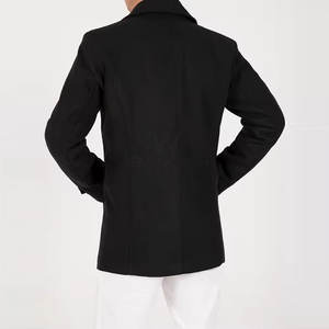 2025 couleur unie tenue décontracté hommes caban Top vente nouveau à la mode de haute qualité confortable hiver caban - Product Image 2