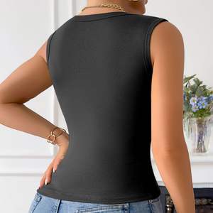 Camisetas sin mangas sin costuras para mujer Tops de gimnasio de compresión para Fitness y entrenamiento - Product Image 3