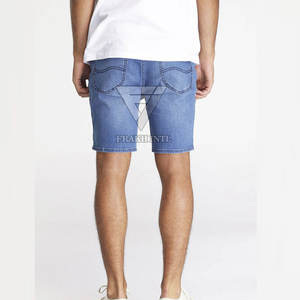 กางเกงยีนส์ขาสั้นของผู้ชายกางเกงขาสั้นขายาว - Product Image 3