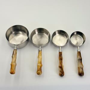 Kitchen Accessories Durable Kitchen Utensils Stainless Steel Small Milk <b>Measuring</b> Resin Handle Oil Pouring Pot for <b>Measuring</b> - Product Image 1