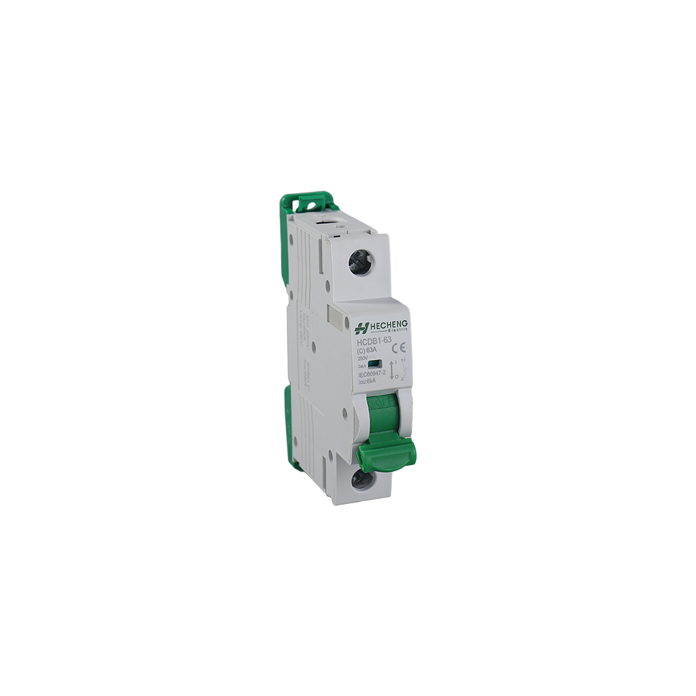 HCDB1-63 Miniature Circuit Breaker, 6/10/16/20/25/32/40/50/63A AC MCB, 1P/2P/3P/4P Circuit Breaker 500V 1000V For Solar Panel · image 4