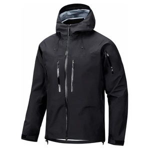 Storm Jacket Moda para hombre Full Heat Sealed Hard Shell Storm Jacket Hombres con el mismo color Tres tela anticompuesta - Product Image 5