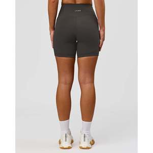 Shorts Fusion Ultra High-Rise 6 con Bolsillos para Mujer - Onyx - Product Image 4