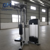 Máquina Comercial de Deltoides Posterior y Pectorales con Peso de 100 kg, Equipo de Entrenamiento de Fuerza con Carga de Pernos para Gimnasio y Fitness
