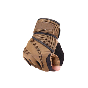 Gants d'haltérophilie rembourrés respirants réglables sangles de poignet pour l'entraînement de musculation - Product Image 6