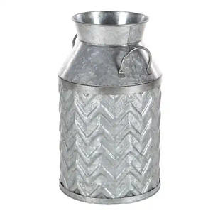 กระถางปลูกต้นไม้ทำมือสไตล์วินเทจ คุณภาพดีเยี่ยม ทำจากเหล็กชุบสังกะสี พร้อมหูหิ้ว เป็นมิตรกับสิ่งแวดล้อม เหมาะสำหรับตกแต่งบ้านและสวนทั้งภายในและภายนอก - Product Image 4