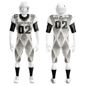 Obtenga su propio diseño, kits de uniformes de fútbol americano sublimados personalizados, diseño 3D, camisetas de fútbol americano - Product Image 2