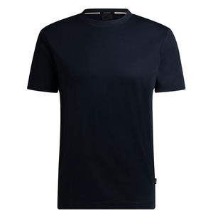 T-shirts à motif uni élégant Design tendance Tissu tricoté à col rond personnalisable à bas prix Nouvelle mode - Product Image 5