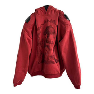 100% bonne qualité logo personnalisé recadrée Boxy coton à capuche blanc détresse Vintage surdimensionné pierre acide soleil fondu lavage à capuche hommes - Product Image 1