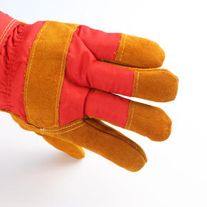 Haute qualité personnalisé nouvelle dernière conception gants de conducteur en cuir de chèvre anti-dérapant anti-impact gants de travail de sécurité pour hommes - Product Image 3
