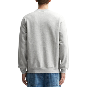 Sudaderas de lana de invierno de algodón 100% de peso pesado para hombres de gran tamaño 3D diseño recortado logotipo personalizado bordado ODM sólido en relieve - Product Image 4