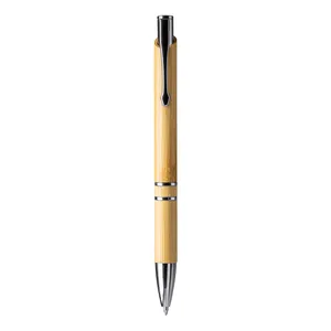 Penna a Sfera in Bambù Abashiri Personalizzata, Gadget Promozionale - Product Image 1