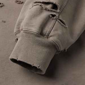 Sweat-shirts vintage délavés à l'acide, sweats à capuche surdimensionnés et lourds pour hommes, femmes et couples - Product Image 3