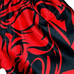 Short de boxe en polyester de haute qualité pour hommes, design personnalisé, vente en gros de shorts de combat confortables - Product Image 2