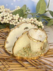 PORTE-TISSU EN RÉSINE ATTRACTIVE DE QUALITÉ À MANGER PORTE-TISSU DÉCORATIF Fabriqué À La Main pour Salle À Manger Cuisine Utiliser Serviette Boîte De Rangement - Product Image 6