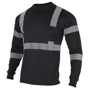 Camisa DE SEGURIDAD reflectante de manga larga transpirable para uso industrial y de construcción OEM ODM disponible - Product Image 1