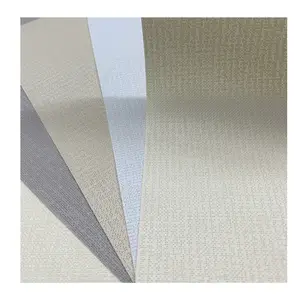 Waterproof 3% Openness Sunshade Sunscreen PVC Coated Mesh Fabric For Roller Curtains, Outside Sun Shade, Awning