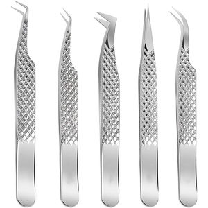 Eyelash Extensions Tweezers Stainless Steel Eyelash and Eyebrow Tweezers Pointed Tip Precision 10MM Length - Product Image 5