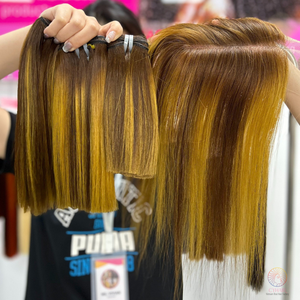 Nouveauté Fabricants de Cheveux Humains Raides Os Cheveux Vietnamiens Bruts Cheveux Raides Os Court Double Tirage - Product Image 6